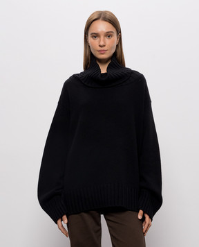 Woolrich Black sweater with wool CFWWKN2045FRUF0574
