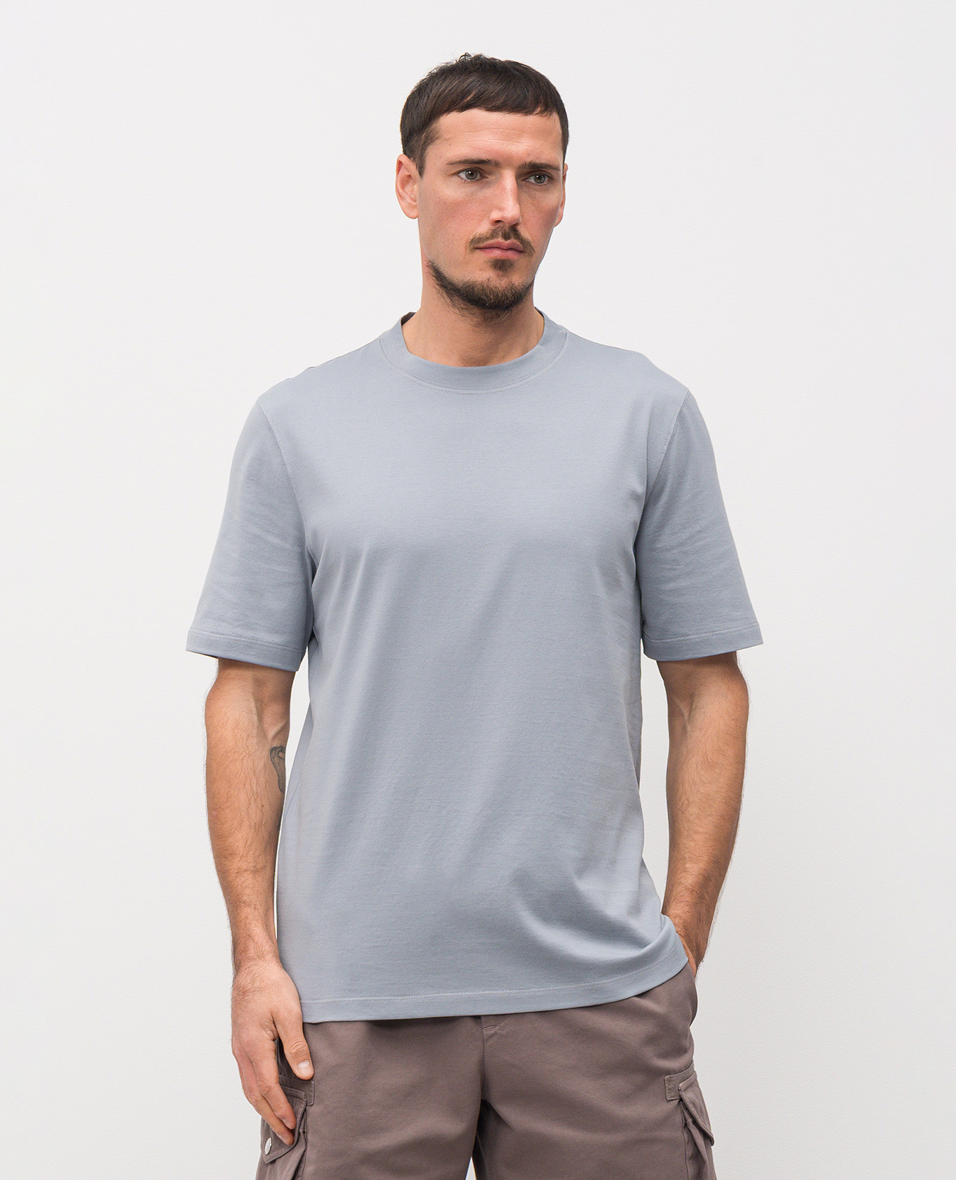 Blue T-shirt Brunello Cucinelli 2