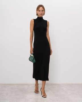 Twinset Black midi dress 262TP3032