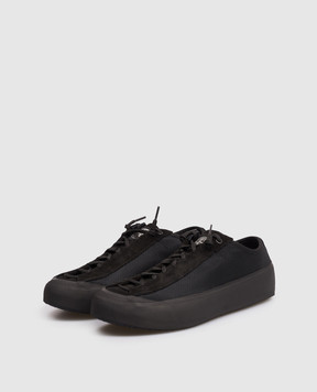 Stone Island Black sneakers with logo L1SFWS100010S0448