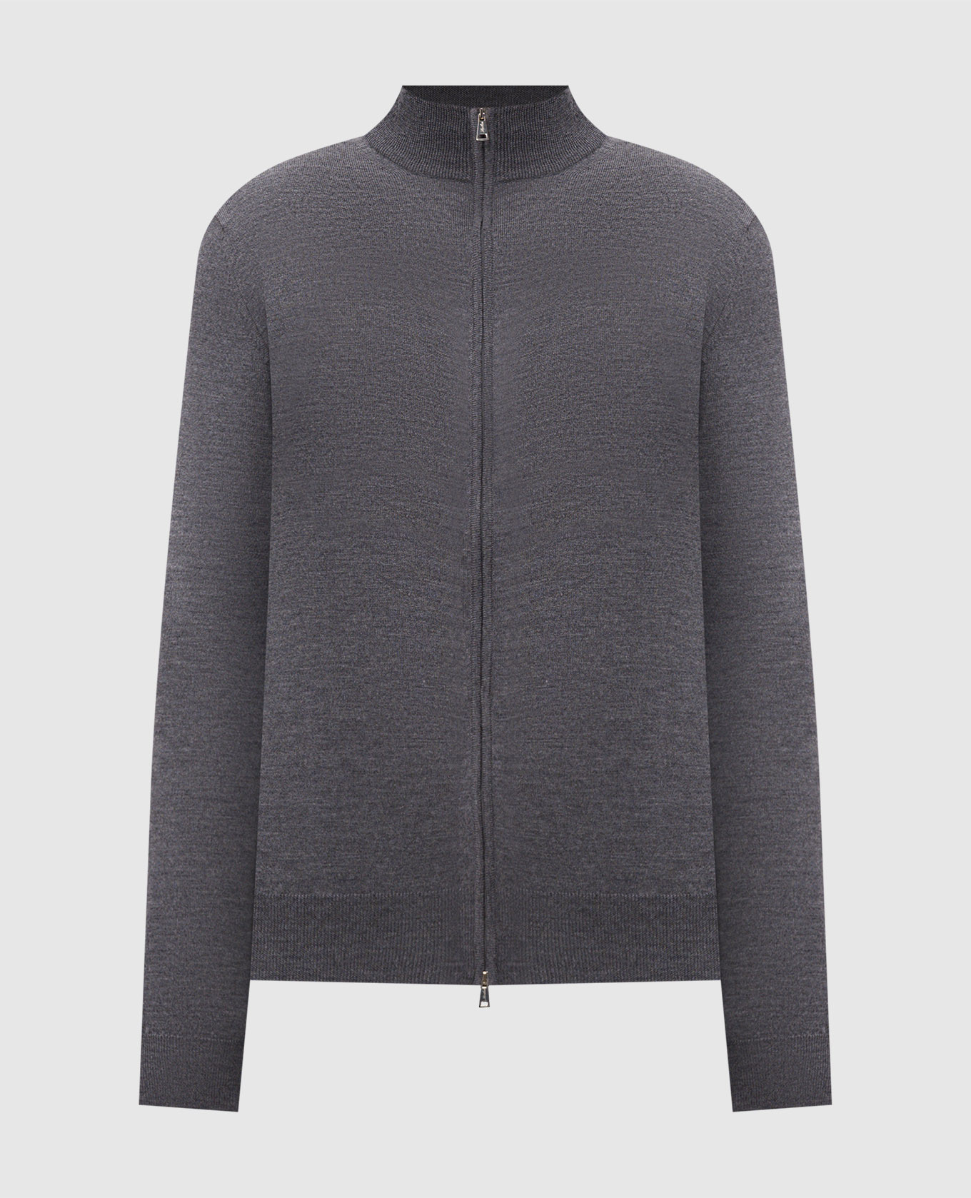 Gray cardigan