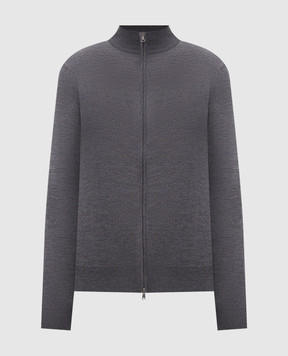 Cashmere&Whiskey Gray cardigan 97396