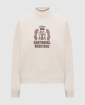 Brunello Cucinelli Ivory cashmere sweater M12722204