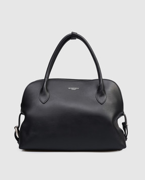 Ann Demeulemeester Dolly black leather tote bag B0013893LT191