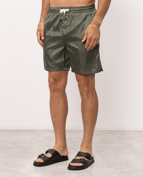Stefano Ricci Green swim shorts M6B5100010PA004S