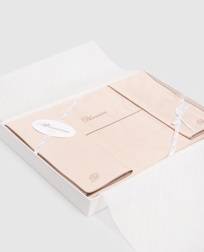 Blumarine Home Beige bedding set Profilo Blu 250x200 W0000250012