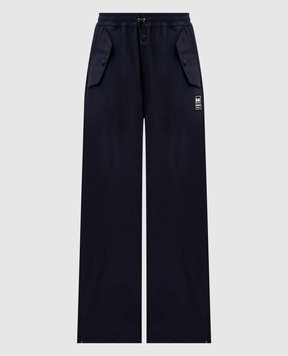 Off-White Blue sweatpants 2VI018F25FAB001