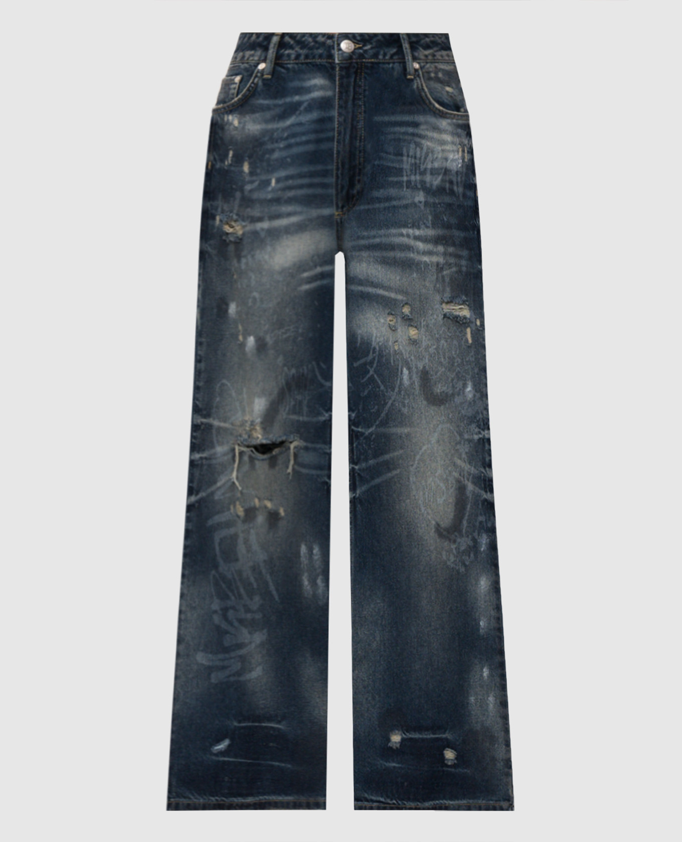 

Blue jeans with holes Misbhv