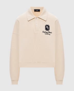 AMIRI Beige polo sweatshirt MA CHATEAU AWTOJR1064