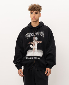 Vetements Black sports jacket MH27ZU208Bm