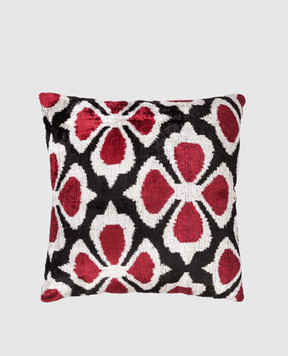 Les Ottomans Decorative double-sided silk pillow with print VE4150X50DS