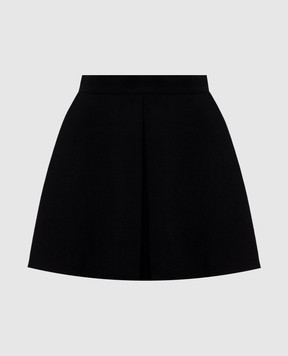 Versace Black wool skirt 10265691A19091