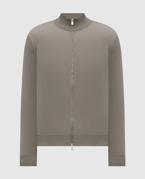 Brunello Cucinelli Khaki cardigan M2900106