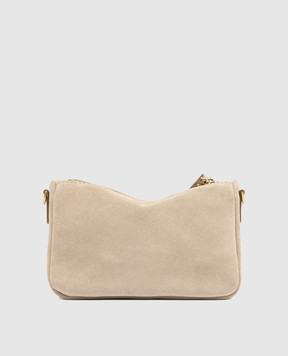 Gianni Chiarini Beige suede cross-body bag Nora BS10224CMPL