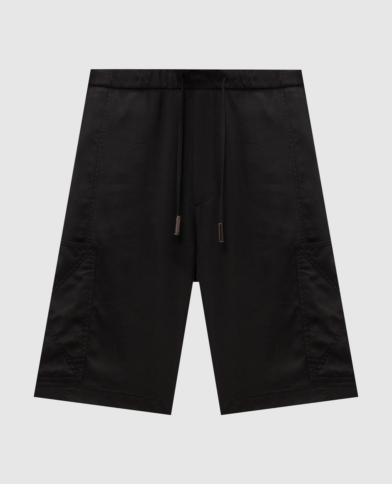 Black cargo shorts Iceberg