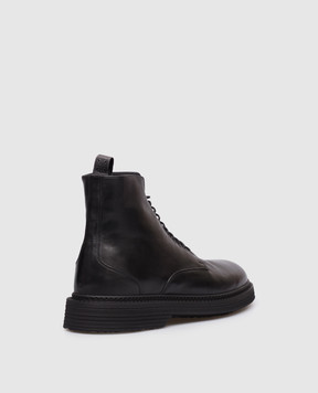 Pantanetti Black leather boots 20033M