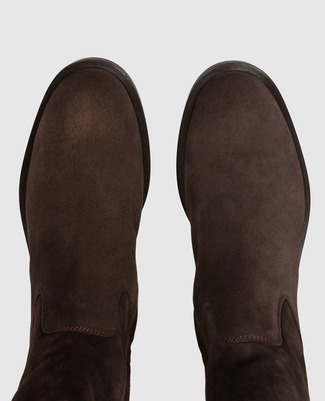 Brown suede boots Doucal's 4