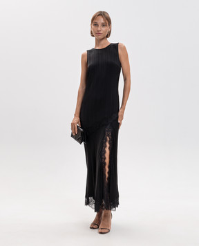 Twinset Black dress with lace 262TP2120