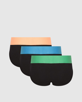 Palm Angels Set of black briefs PLA1UMWSP05TR