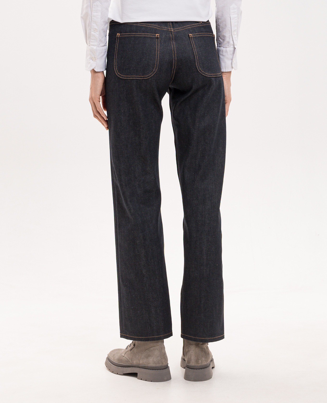 Dark blue jeans Thom Browne 4