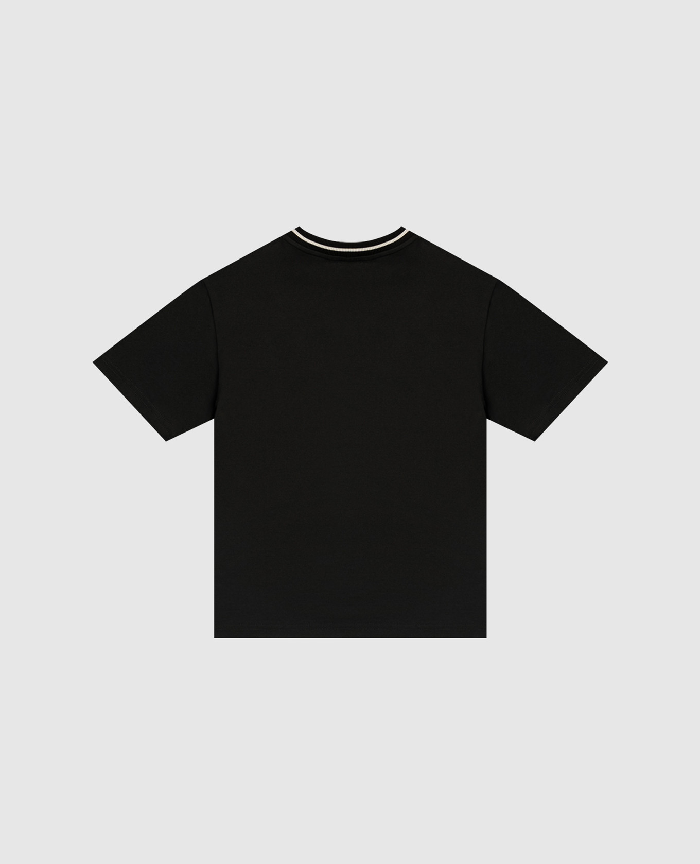 

Children's black T-shirt with logo Dolce&Gabbana