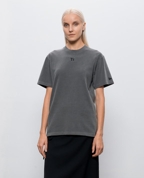 Y`S Yamamoto Gray T-shirt YVT30950