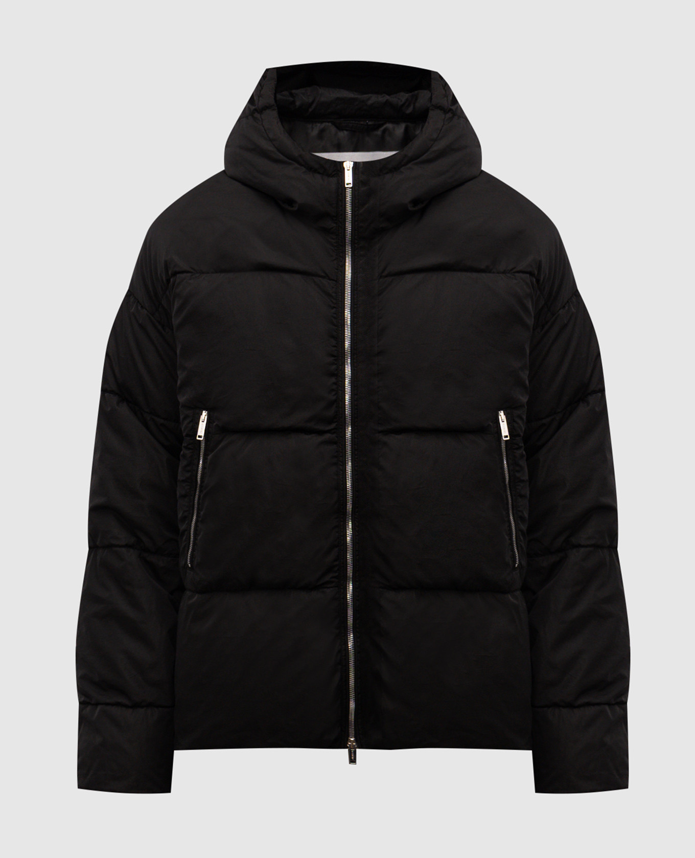 down jacket with logo patch Iceberg
