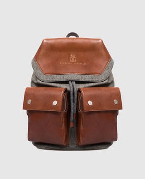 Brunello Cucinelli Children's combination backpack BTEFAB134