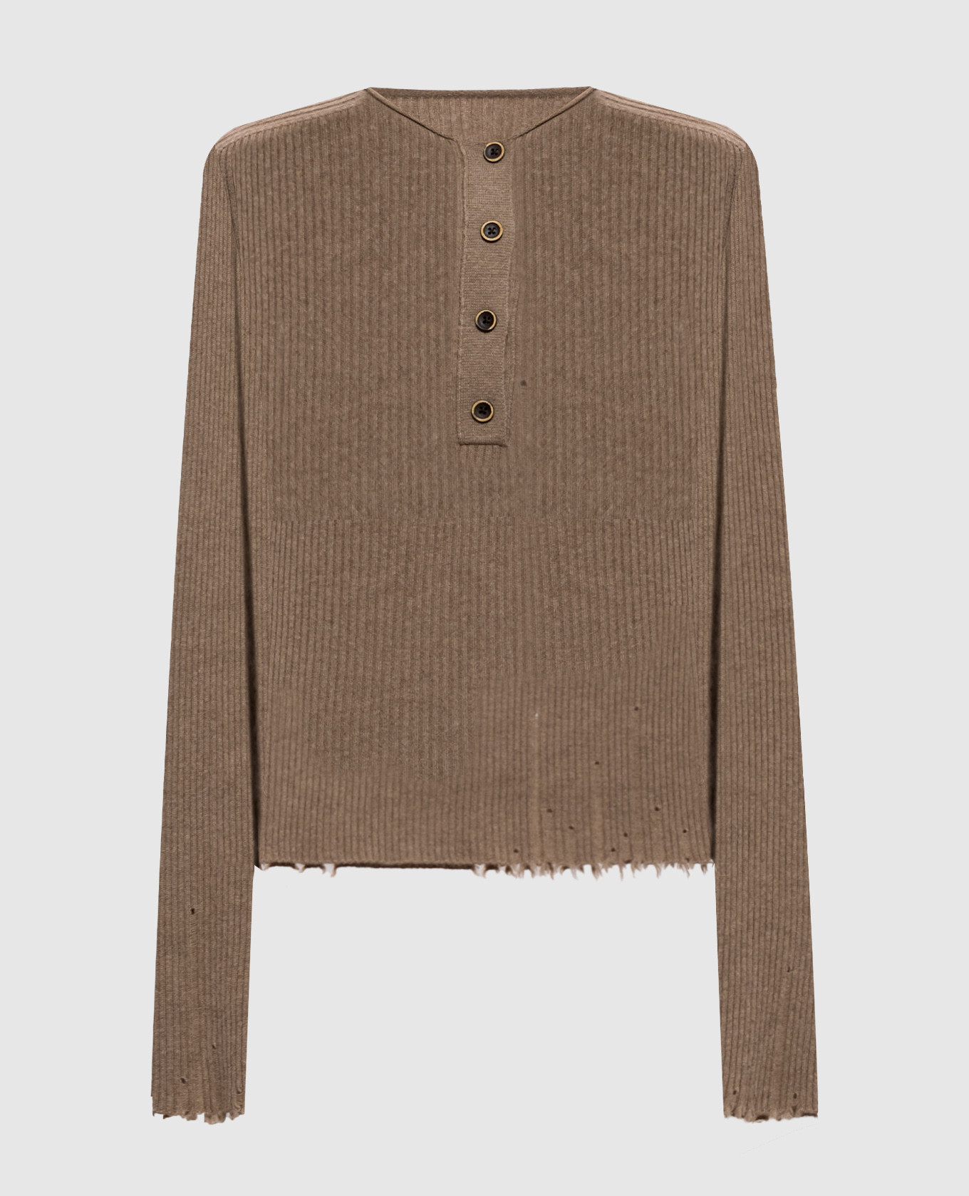 Brown cashmere jumper