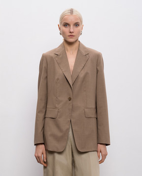 Max Mara CIRCENSE brown wool jacket MXMCIRCENSE