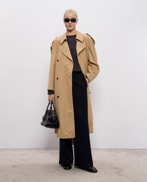 The Row Beige Dester trench coat 10769W5076