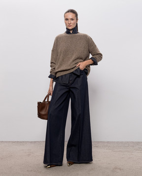 Max Mara Blue denim shirt MOLO MXMMOLO