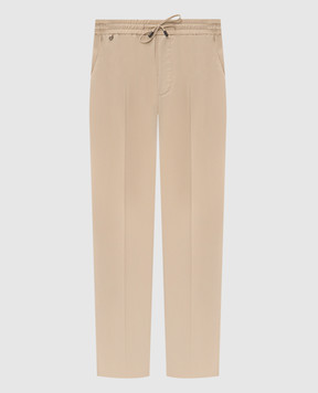 Stefano Ricci Beige wool pants M1T6100201W0008U