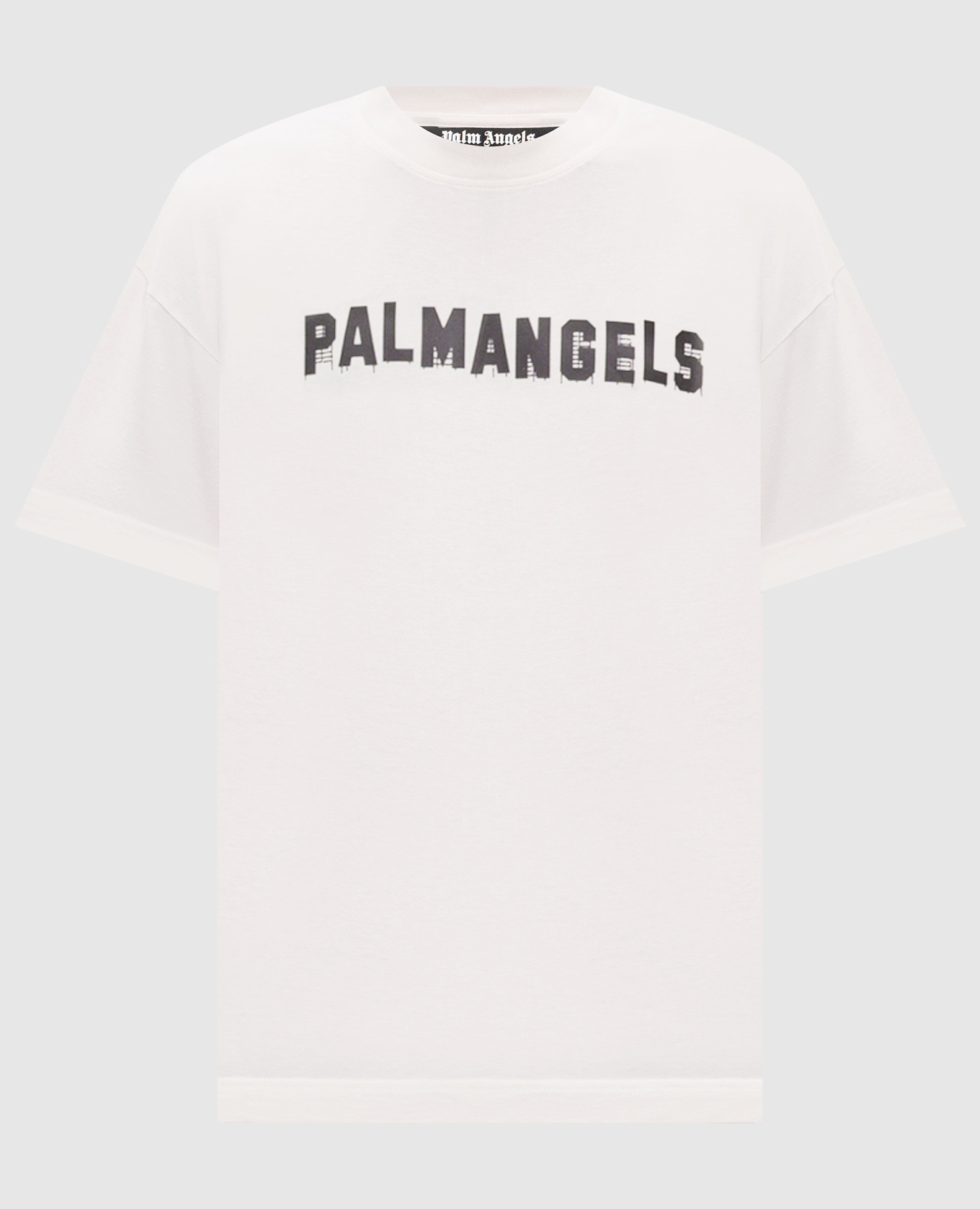 Ivory T-shirt with logo print