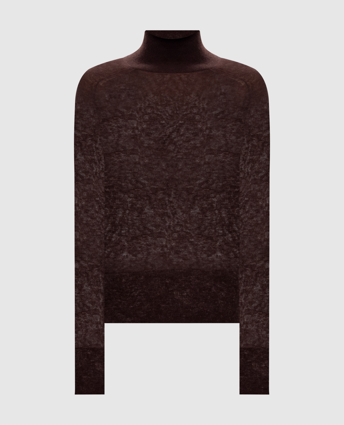 Yara brown cashmere turtleneck JOSEPH