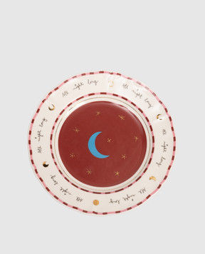 Bitossi Home White porcelain fruit plate Moon PAN01023
