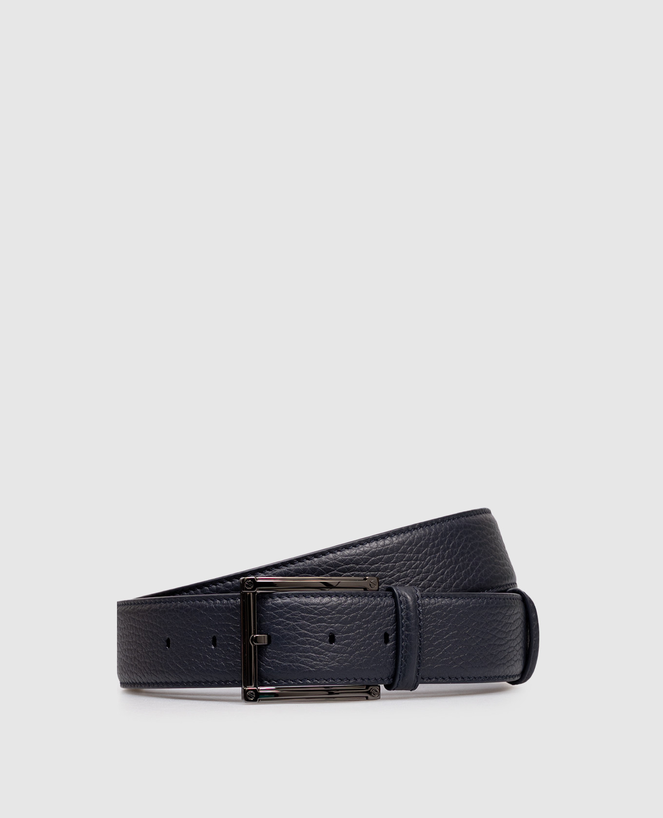 

Blue leather belt Stefano Ricci