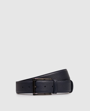 Stefano Ricci Blue leather belt N382VDA434U
