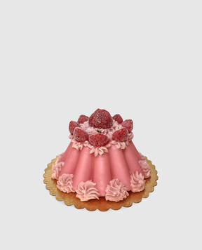 Cereria Introna Pink scented pudding candle 1462