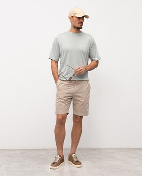 Sease Green T-shirt with logo TS039TJ014