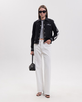 AMIRI White striped T-shirt AWTOJR1085