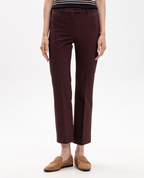 Max Mara Burgundy pants UMANITA