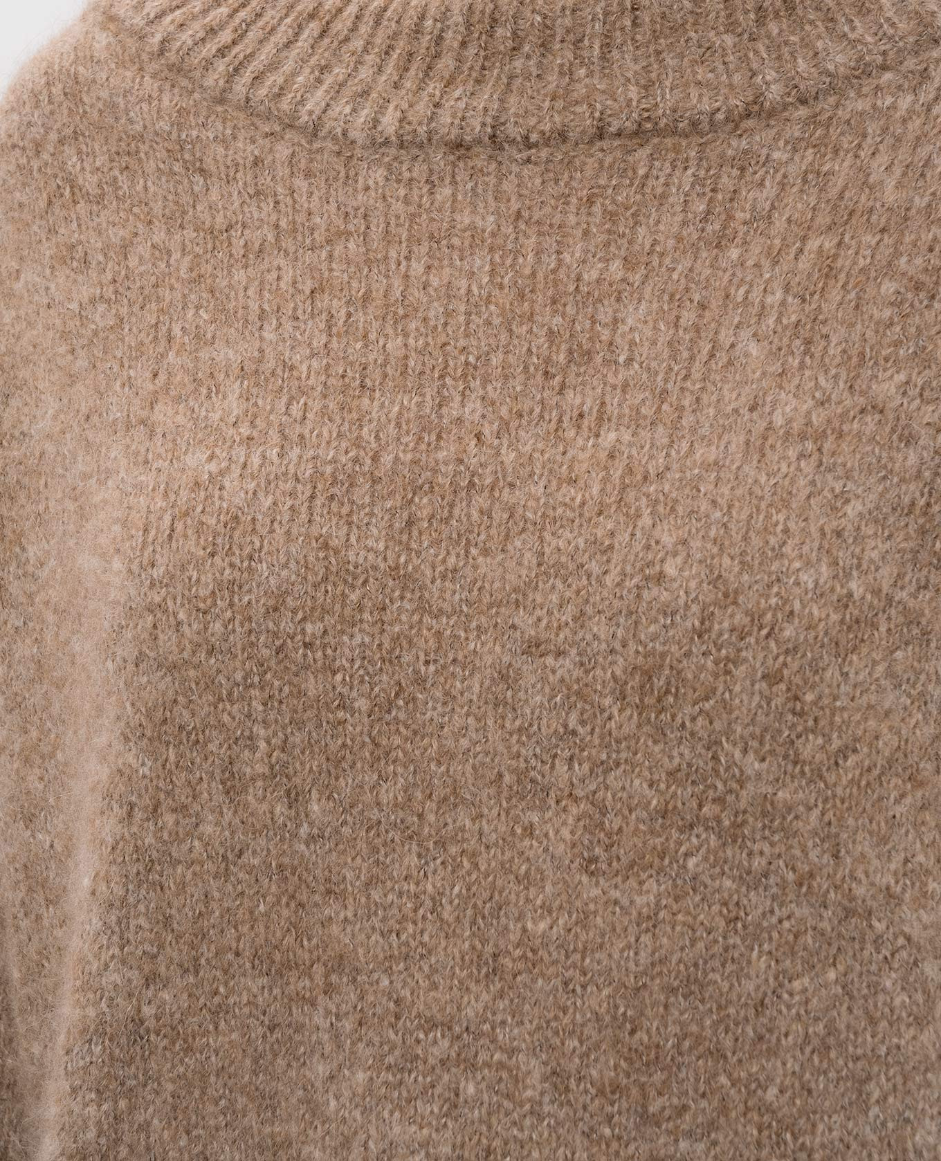 

Brown alpaca and cashmere sweater Demiur