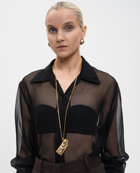 PUCCI Gold-tone chain with Case Necklace pendant 5UAM305U920