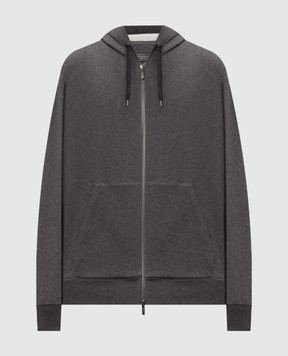 Peserico Grey insulated sports jacket R57009J0DK00088