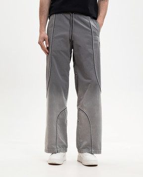 Off-White Gray Gradient Slouchy Sweatpants 44MCJ03LS26F001