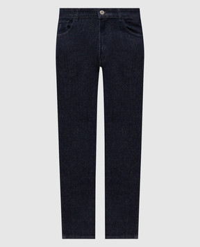 Trussardi Blue jeans with logo patch P408H004813NMJ380D60
