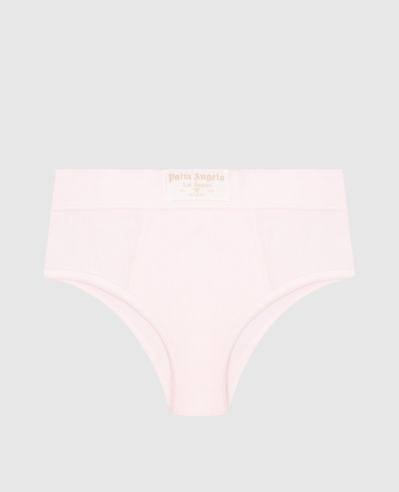 Pink high-rise panties