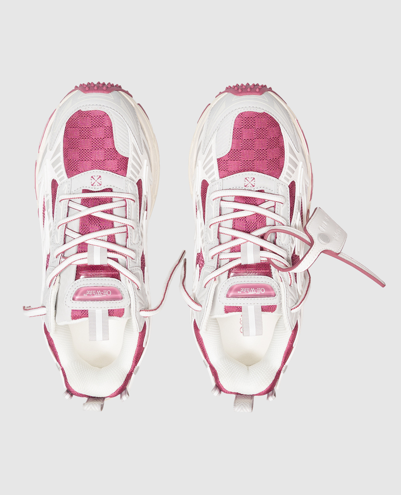 Pink Be Right Back sneakers Off-White 4