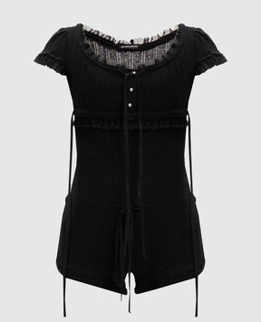 Ann Demeulemeester Eila black jumpsuit B0013949FA736